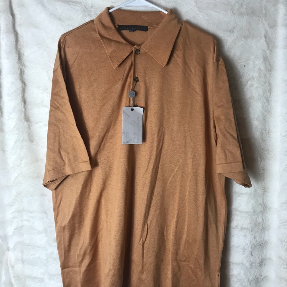 Men's Brown Polo Shirt